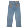 Astro-Jeanshose mit weitem Bein