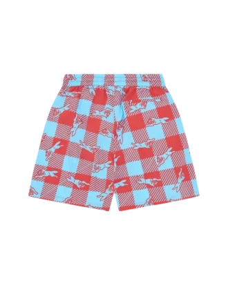 Bade-Shorts „Checker Running Dog“