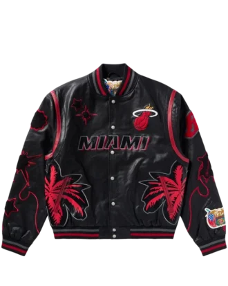 BBC x Jeff Hamilton Heat Varsity-Jacke