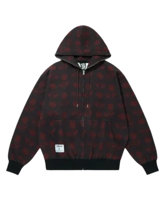 Billionaire Boys Club Hoodie mit durchgehendem Reißverschluss