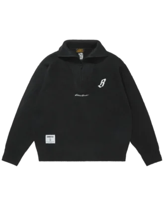 Billionaire Boys Club x Eddie Bauer Strickpullover mit halbem Reißverschluss