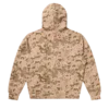 Camo-Hoodie mit Reißverschluss