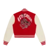 Cherry-Varsity-Jacke für Damen