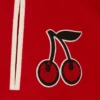 Cherry-Varsity-Jacke für Damen