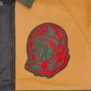 Club Varsity-Jacke aus geknittertem Leder