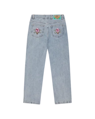 Cones & Bones Double Scoop Denim-Hose