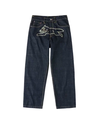 Daicock bedruckte Baggy-Jeans