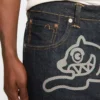 Daicock bedruckte Baggy-Jeans