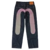 Daicock bedruckte Baggy-Jeans