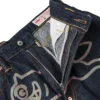 Daicock bedruckte Baggy-Jeans