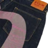 Daicock bedruckte Baggy-Jeans