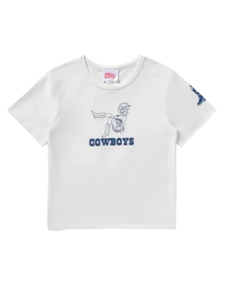 Damen-Baby-T-Shirt „Dallas Cowboys Space Cowgirl“