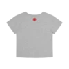 Damen-Baby-T-Shirt mit Running Dog