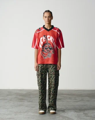 Damen-Cherry-Football-Trikot
