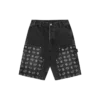 Diamonds & Dollars Denim-Carpenter-Shorts