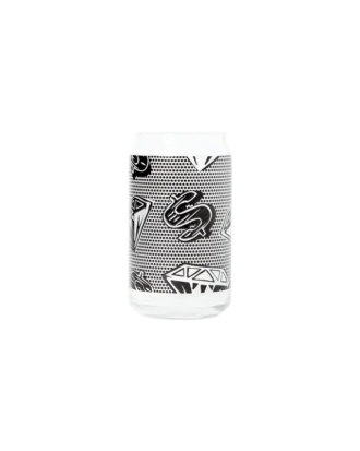 Diamonds & Dollars-Getränkedosen-Glas
