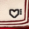 Fleece-Pullover mit halbem Reißverschluss