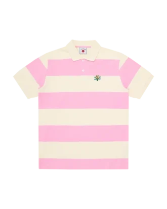 Gestreiftes Kurzarm-Poloshirt