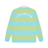 Gestreiftes Langarm-Poloshirt