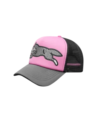 Glitter Running Dog Trucker-Cap