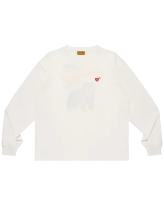 Grafik-Langarm-T-Shirt