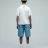 Jeans-Maler-Shorts