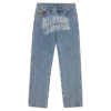 Jeanshose mit verblasstem Arch Logo