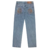 Jeanshose mit verblasstem Arch Logo