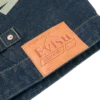 Jeansjacke mit Möwenprint & Stickerei