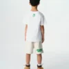 Kids-Shorts mit Farbverlauf-Logo