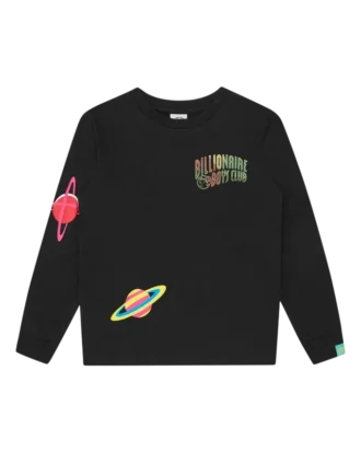 Kids Space Camo Langarm-T-Shirt