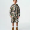 Kids Tree Camo Popover-Kapuzenpullover