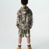 Kids Tree Camo Popover-Kapuzenpullover