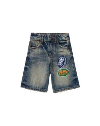 Kinder-Jeans-Shorts „Gears“