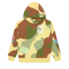 Kinder-Kapuzenpullover mit durchgehendem Space Camo-Print