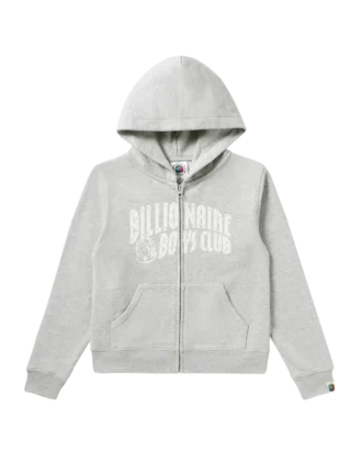 Kinder-Kapuzenpullover mit Reißverschluss und klassischem Curve Logo