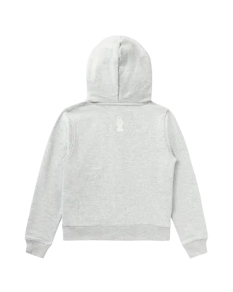Kinder-Kapuzenpullover mit Reißverschluss und klassischem Curve Logo