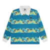 Kinder-Rugby-Shirt im Roboter-Camo-Look
