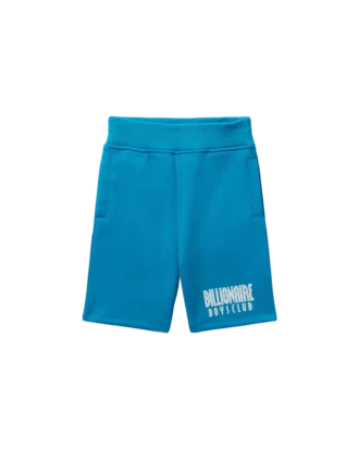 Kinder-Shorts mit geradem Schriftzug