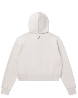 Klassischer BGC-Hoodie mit durchgehendem Reißverschluss für Damen