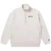 Klassisches BGC-Sweatshirt mit Viertelreißverschluss für Damen
