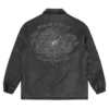 Leder-Coach-Jacke
