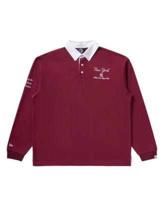 NY Yankees Langarm-Rugby-Shirt