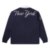 NY Yankees Langarm-Rugby-Shirt