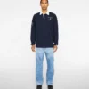 NY Yankees Langarm-Rugby-Shirt