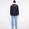 NY Yankees Langarm-Rugby-Shirt
