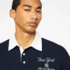 NY Yankees Langarm-Rugby-Shirt