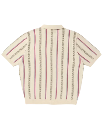 Polohemd mit Kettenmuster
