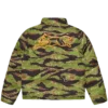Pufferjacke mit Tigerstreifen