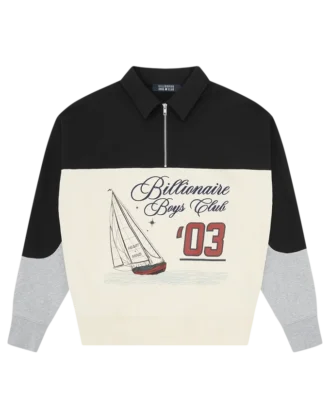 Regatta-Quarter-Zip mit Einsätzen